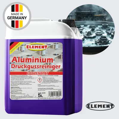 Produktbild von Element Ultraschallreiniger Aluminium und Druckgussreiniger | 5 Liter | Spezialreiniger Konzentrat Aluminiumreiniger