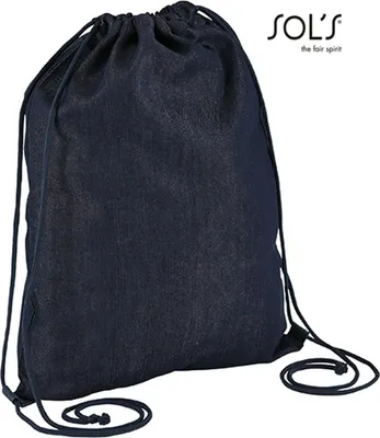 Produktbild von SOLs Bags 02111 | Backpack Chill / 34,5 x 45 cm - Farbe: Denim Brut - Größe: 34,5 x 45 cm