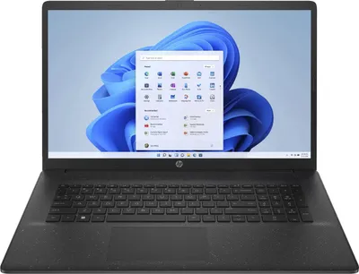 HP Notebook | 17.3" | Intel N200 | 4 x 3.70 GHz | 8 GB RAM | 512 GB SSD | Win 11 | Norton 360 | Schwarz