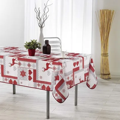 Image de Nappe rectangle Winter love