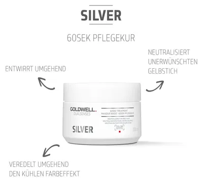 Produktbild von GOLDWELL Dualsenses Silver Treatment 200ml - Haarpflege, Silbershampoo