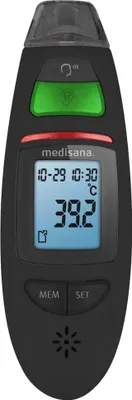 Obrázok produktu pre medisana TM 750 Infračervený teplomer na čelo čierny