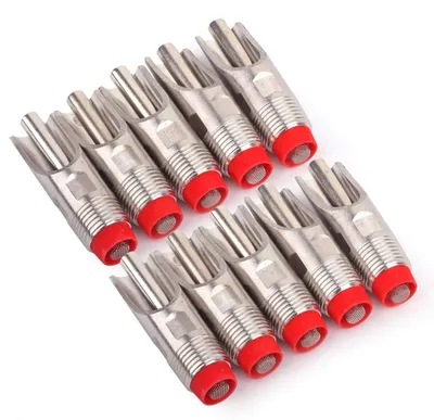 Image de Abreuvoir à tétine pour porcs - Inox - Avec filtre - 7 cm - Pour cochons, porcelets et bovins
