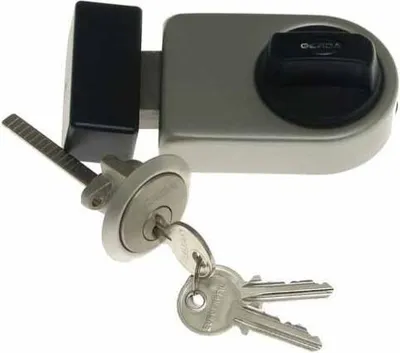 Produktbild von Gerda ZN 100 Kastenschloss Satinlack, 3 Schlüssel