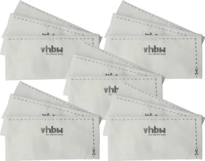 Produktbild von vhbw 15x Staubsaugerfilter kompatibel mit Miele Classic C1 Staubsauger - Abluftfilter Weiß