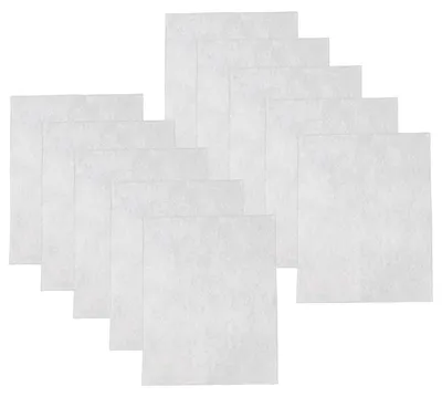 Produktbild von vhbw Set 10x Schutzvlies für Staubsauger - Universal Schutzfilter Weiß