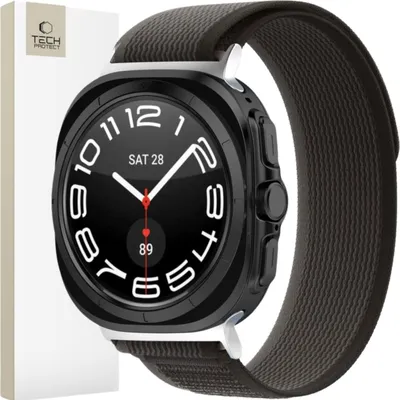 Immagine prodotto di Tech-Protect Nylon Samsung Galaxy Watch Ultra (47 Mm) Nero/Arancione