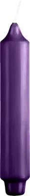 Produktbild von Stabkerzen mit Zapfenfuß Violett 170 x Ø 30 mm, 12 Stück