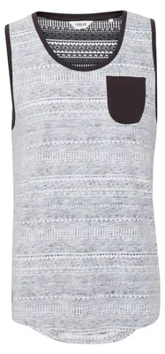 Produktbild von SOLID SDImbre Herren Tank Top Sport-Shirt Muscle-Shirt mit Brusttasche 100% Baumwolle Regular fit