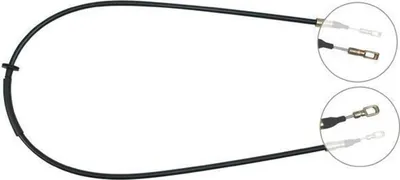 Produktbild von A.B.S. Handbremsseil Seilzug Feststellbremse für VOLVO 340-360 (343, 345) Hinten Links K13107
