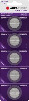 Image de Bat0415 Bateria Agfaphoto Cr2430 5Szt./Blist.