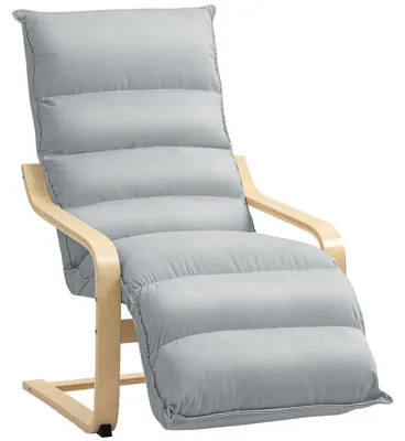 Produktbild von HOMCOM Relaxssessel Sessel mit Verstellbar Fußteil, Armlehne für Wohnzimmer
