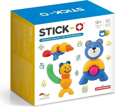 Obrázek produktu pro Magformers Stick-O Bear Set 10el