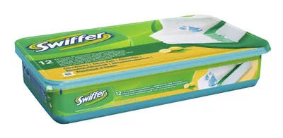 Produktbild von 4x Swiffer Feuchte Bodenreinigungstücher 12er Packung