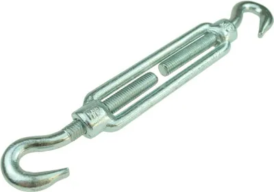 Produktbild von Seilspanner Spannschloss Drahtspanner verzinkt M5 Haken + Haken MCPL6328