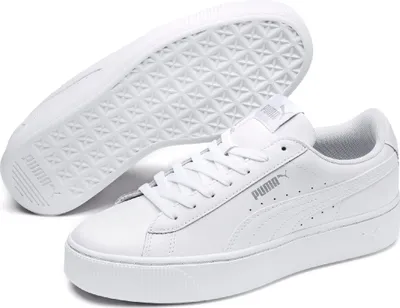 Produktbild von Puma Training Damen Puma White-puma White Puma Vikky Stacked L (Größe: 61/2)