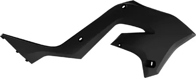 Produktbild von POLISPORT Kühlerspoiler seitlich seitlich Schwarz passend für Kawasaki KX125/250