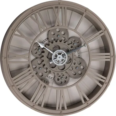 Zdjęcie produktu dla Zegar ścienny z widocznym mechanizmem, Ø 39 cm