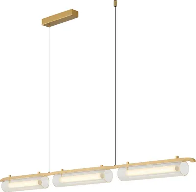 Zdjęcie produktu dla Selena – Lampa Wisząca Nad Stół 126 cm Złoty