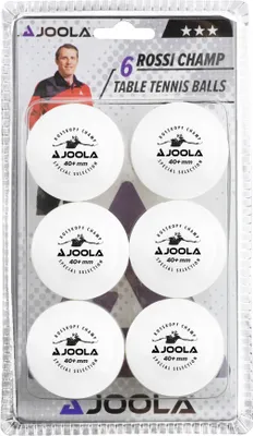 Produktbild von JOOLA Tischtennisbälle Rossi Champ 6er Weiß - 44300