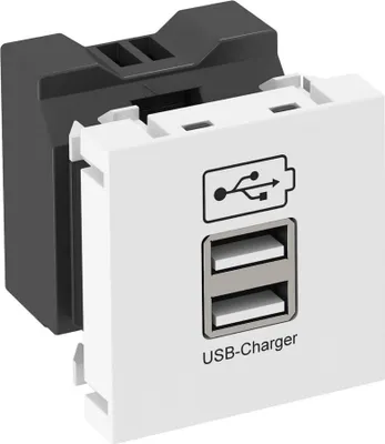 Obrázok produktu pre OBO Bettermann USB nabíjačka MTG-2UC2.1 RW1 6105300
