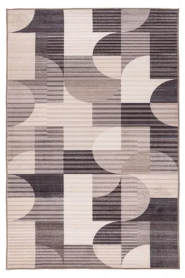 Produktbild von Teppich Bluster 425 Taupe 160x230 cm – Pflegeleicht & Strapazierfähig