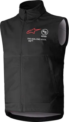 Image de gilet TECHSTAR SOFTSHELL, ALPINESTARS (noir, taille 2XL)