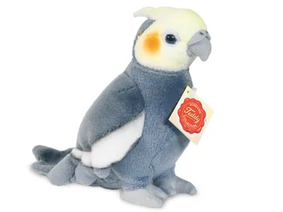 Produktbild von Teddy-Hermann Nymphensittich Plüschtier, 17 cm, waschbar bei 30\u00b0 C