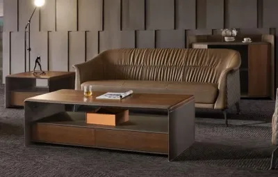 Obrázek produktu pro Designová sedací souprava Čalounění pohovky Kožený gauč Moderní  311 místný gauč