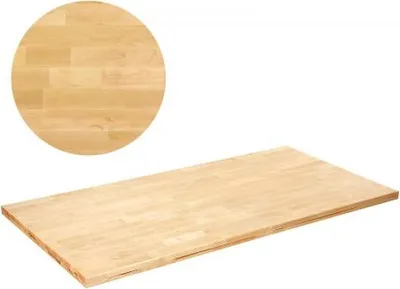 Produktbild von Table Top Solid Wood Desk Top 29.5" x 23.6" x 1.5" Rectangular Maple Wood
