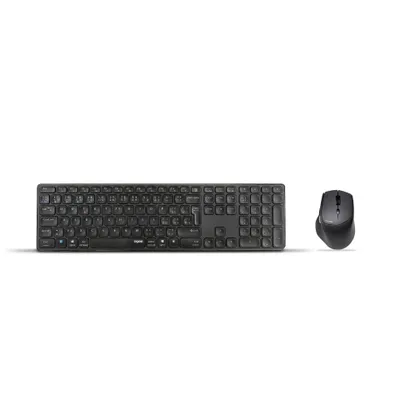 Produktbild von Rapoo 9800M Multimode Funktastatur und Maus Set grau