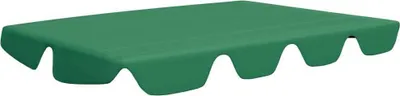 Produktbild von Ersatzdach für Hollywoodschaukel Grün 150/130x105/70 cm
