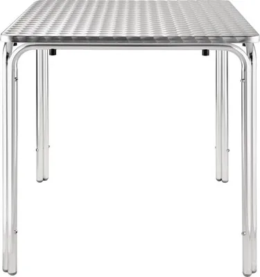 Produktbild von Bolero quadratischer Bistrotisch Edelstahl 4 Beine 70cm