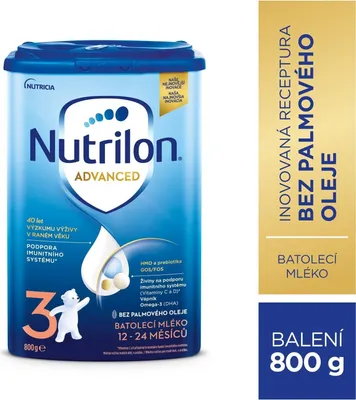 Obrázek produktu pro Nutrilon 3 Batolecí mléko 12+ 800 g