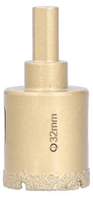 Obrázek produktu pro 32 mm / 1,3 palce diamantový vrták, vrták na otvory ve skle, pilový vrták pro keramické dlaždice a kámen