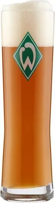 Produktbild von WEIZENGLAS BIERGLAS GLAS SV WERDER BREMEN Raute NEU