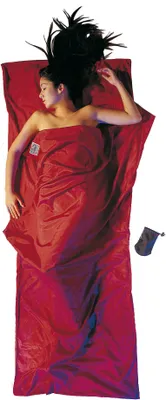 Produktbild von TravelSheet Seide-Baumwolle Größe 220 x 90 cm Farbe monk´s red