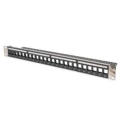 Image de DIGITUS Patchpanel 1HE 24-Port Rackmount Modular geschirmt