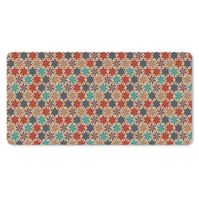 Produktbild von MuchoWow® Schreibtischunterlage Sterne - Weihnachten - Design 80x40 cm - XXL Mauspad - Gaming Mauspad