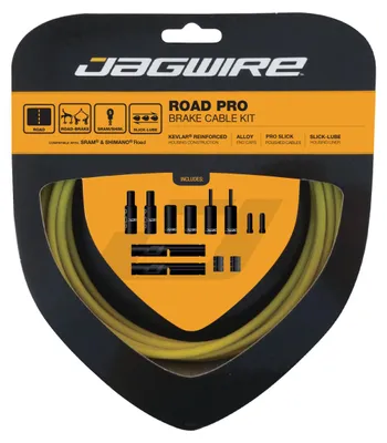 Obrázek produktu pro Brzdový set Jagwire PCK207 Road Pro, žlutá barva