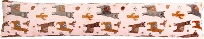Immagine prodotto di Cilindro cuscino - 15x85 cm - Rosa,Marrone