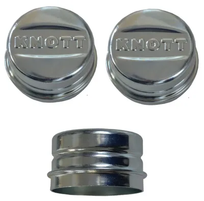Produktbild von 2x Knott Radkappe - Fettkappe - Staubkappe Ø 52,1 mm - Knott Nr. 47117
