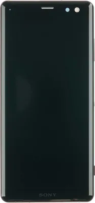 Produktbild von Display mit Rahmen für Sony Xperia XZ3 (H8416) Farbe: Rot Displayglas Touchscreen Bildschirm