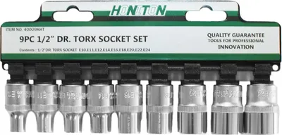 Obrázek produktu pro Honiton Nástrčné hlavice 9Cz. 1/2" Torx H4009