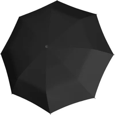 Produktbild von doppler Stockregenschirm Regenschirm Fiber Golf Blackstar Automatic Uni Black schwarz
