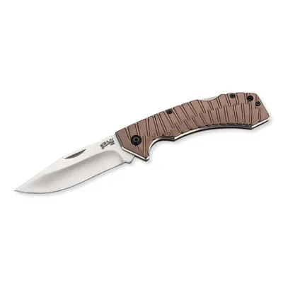 Produktbild von Herbertz Taschenmesser Alu, AISI 420 Stahl, rostfrei, Back Lock Mechanismus, Satin Finish