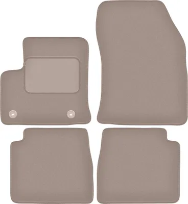 Produktbild von Beige Veloursmatten für: Citroen e-C4 Fließheck (2021-)