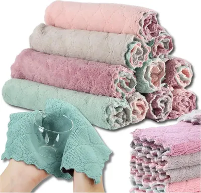 Obrázok produktu pre Utierka, 10 kusov, sada, mikrovlákno, 30 cm rúno