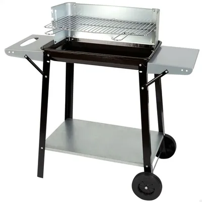 Obrázek produktu pro Gril na dřevěné uhlí s kolečky Active Black 90 x 85 x 32 cm