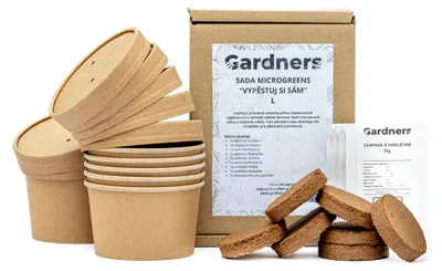 Obrázok produktu pre Gardners Sada microgreens "Vypěstuj si sám", L